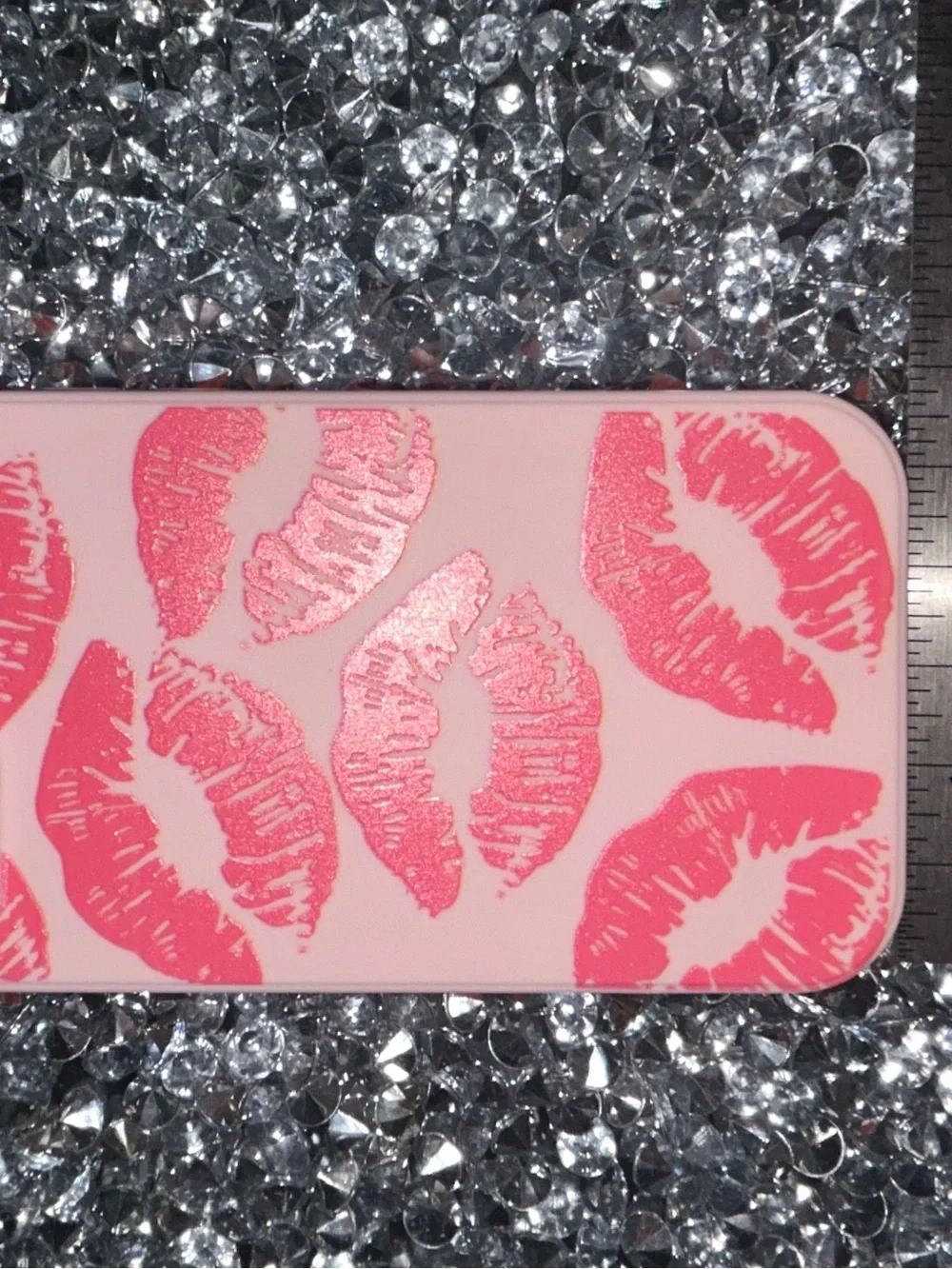 Pink Lip Print Phone Case - Women Accessories